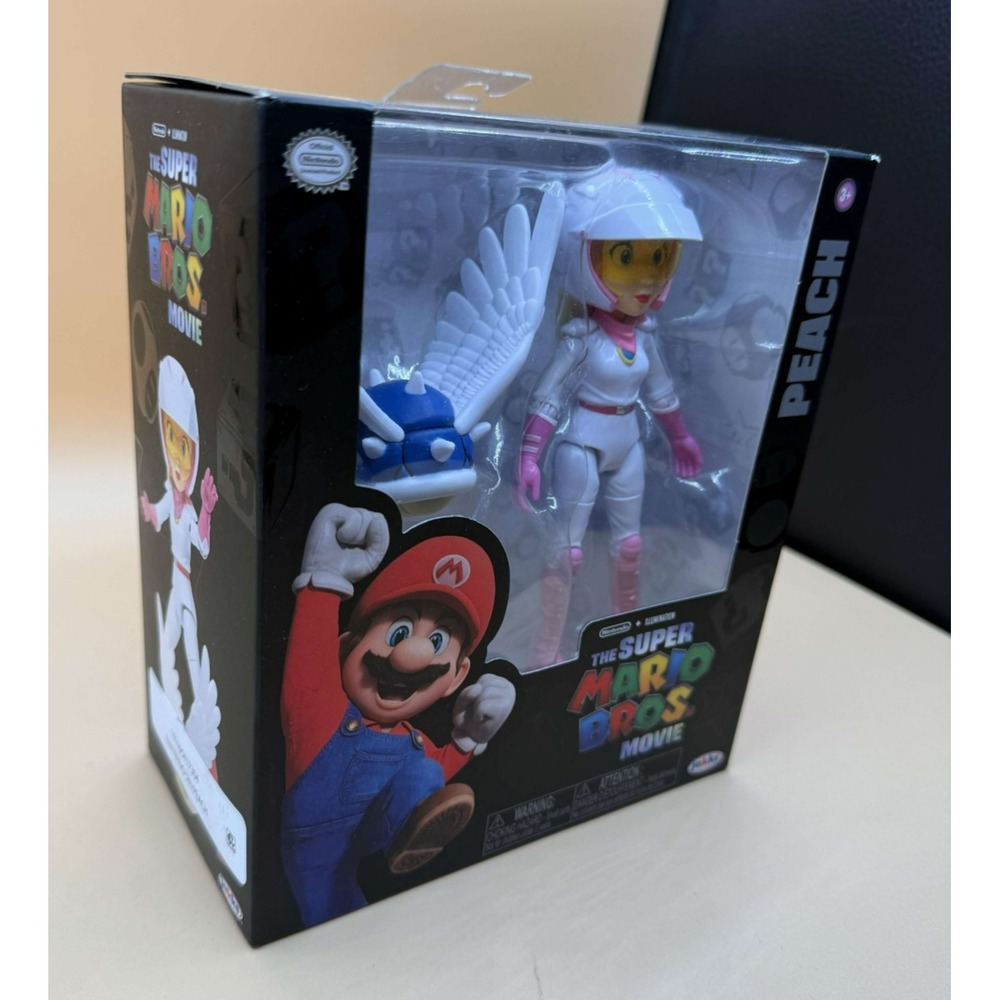 Nintendo The Super Mario Bros. Movie Biker Princess Peach 5" Action Figure New